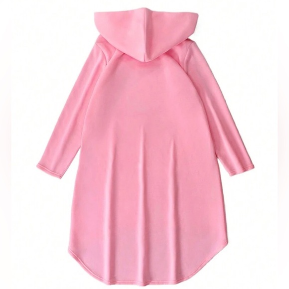 Women's Eye Printed Hooded Dress - Picture 2 of 4